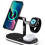 4 in 1 Magnetic Wireless Charging Station for iPhone Apple Watch Air Pods – Fast Charging Dock Stand - Image 10