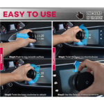 360° Magnetic Vacuum Car Phone Holder – Adjustable Dashboard & Windshield Mount for iPhone & Android - Image 3