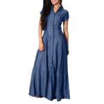 Women's Dress Shirt Collar Pocket Plus Size - Image 3