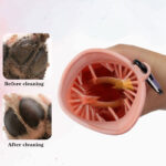 Portable Dog Paw Cleaner Cup Soft Silicone Pet Foot Washer Mud Cleaning Cup - Image 6