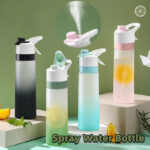 Portable Spray Water Bottle Mist Sports Fitness Travel Bottle