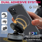 360° Magnetic Vacuum Car Phone Holder – Adjustable Dashboard & Windshield Mount for iPhone & Android - Image 6