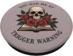 Gothic Reading Phone Holder Sticker - Image 8