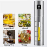Stainless Steel Oil Spray Bottle – Kitchen Cooking Sprayer - Image 2