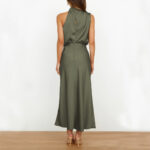 Summer Sleeveless Dress Ins Fashion Elegant Evening Party Club Clothing For Women - Image 5