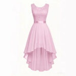 New Front-short Back-long Slim-fit Sleeveless Dress - Image 8