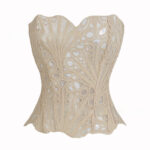 Sexy Hollow Out Corset Top Women Lace Double-layer Streetwear Party Club Corset Clothing - Image 6
