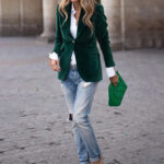 Velvet Lapel Casual Suit Business Fashion Slim Single-breasted Jacket Outwear Clothing For Women - Image 4