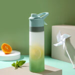 Portable Spray Water Bottle Mist Sports Fitness Travel Bottle - Image 3