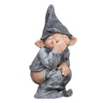 Pooping Naughty Gnome Miniature Statue Funny Resin Home Garden Ornament US - Image 3