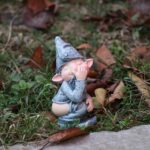 Pooping Naughty Gnome Miniature Statue Funny Resin Home Garden Ornament US - Image 6