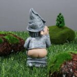 Pooping Naughty Gnome Miniature Statue Funny Resin Home Garden Ornament US - Image 10
