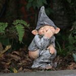 Pooping Naughty Gnome Miniature Statue Funny Resin Home Garden Ornament US - Image 4